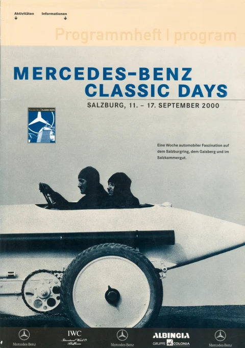 Mercedes-Benz Classic Days - Programmheft