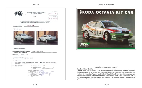 ŠKODA MOTORSPORT - soutěžní a závodní vozy na plakátech a v prospektech, 1945-2023
