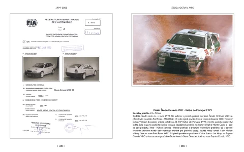 ŠKODA MOTORSPORT - soutěžní a závodní vozy na plakátech a v prospektech, 1945-2023