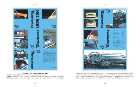 Mototechna 2 - tuzemská i dovážená osobní vozidla na plakátech a v prospektech, 1949-1990